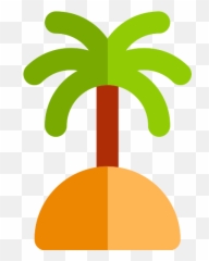 Island Palm Tree Vector Svg Icon - Palmera Png Icon Emoji,Palm Tree Book Emoji
