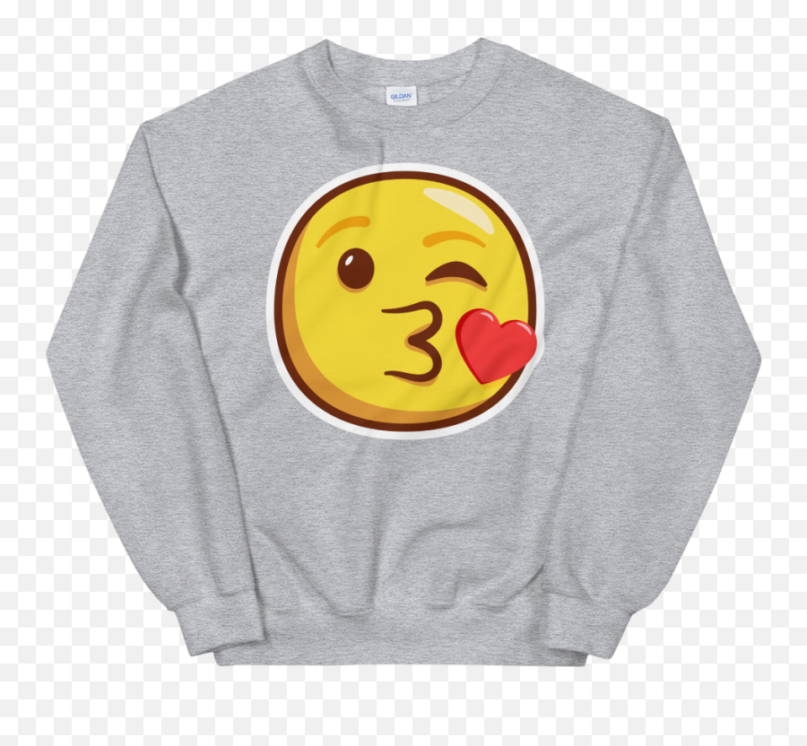 Kissy Face Sweater Xplcit Customs Emoji,Dress And Shirt Emojis