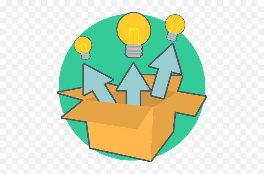 Box Creative Energy Idea Think Out Of The Box Free Icon Emoji,Box Of Thinking Emojis