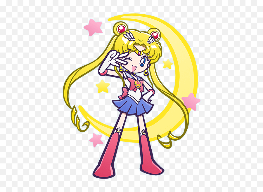 View Fullsize Sailor Moon Image - Puyo Puyo Quest Sailor Moon Prism Emoji,Sailor Moon Emojis