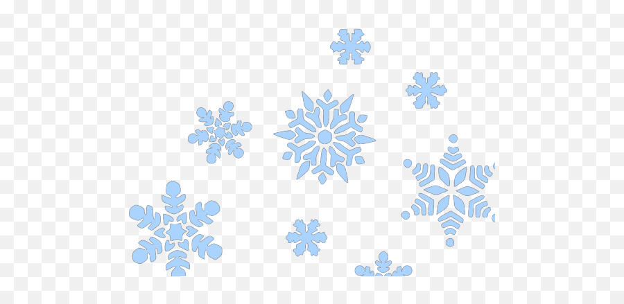 Blue Snow Falling Png Svg Clip Art For Web - Download Clip Emoji,Snow Clouds Emoji