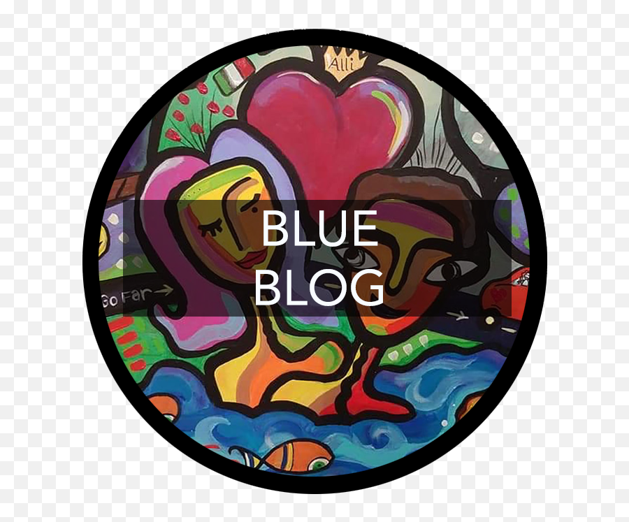 Blue Loveu0027s Art Gallery - Girly Emoji,Painting Emotions