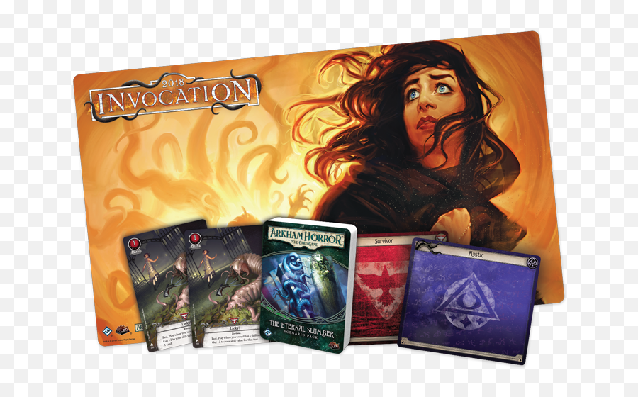 The Card Game One - Arkham Horror Invocation 2018 Emoji,The Oldest And Strongest Emotion Of Mankind Is Fear