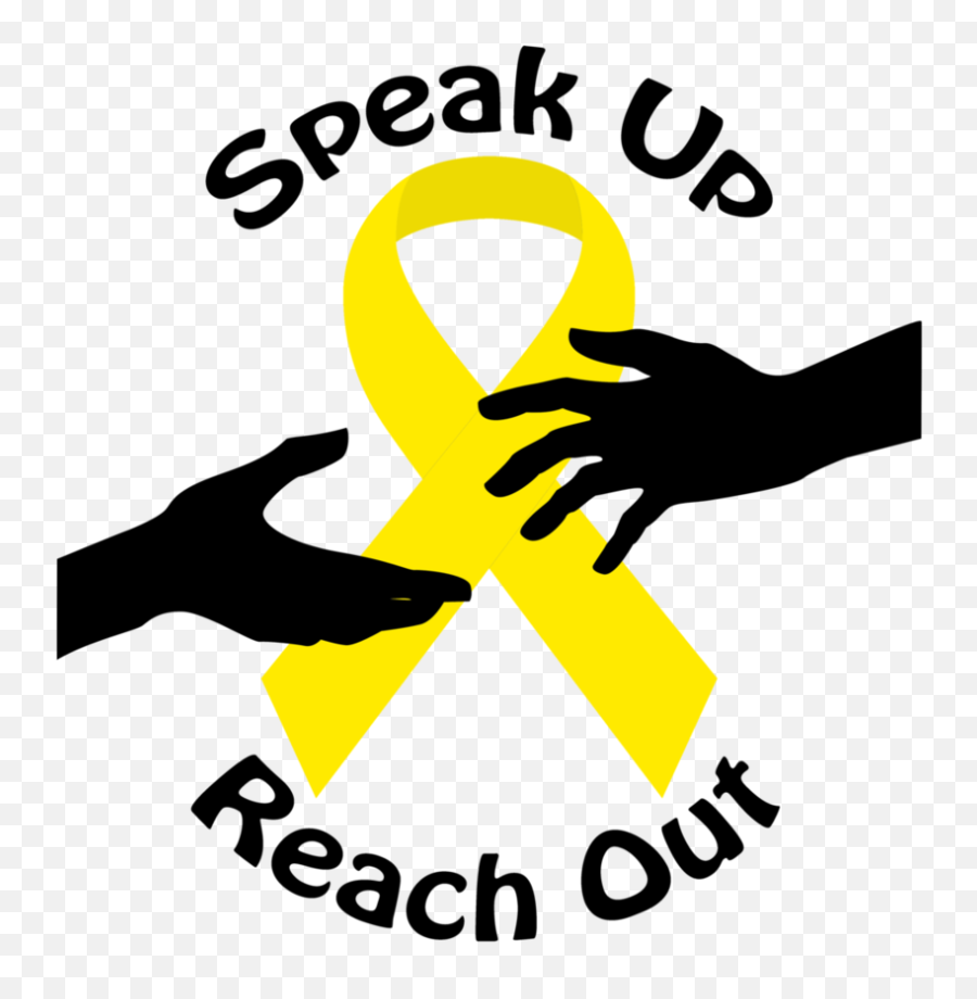 Download Suicide Awareness - Speak Up And Reach Out Prevent Suicide Emoji,Awareness Ribbon Emoji