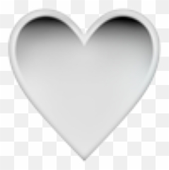 Heart Black Emoji Iphone Gradient Sticker By - Solid,Black Emoji Iphone