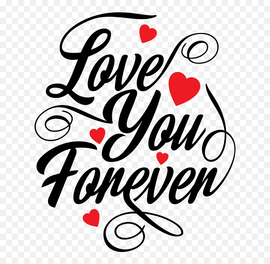 Love You Forever Couple T - Love You Stickers For Whatsapp Emoji,Couple Emoji Outfits