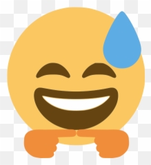 Discord Emojis List Discord Street - Smiling Face With Open Mouth And Cold Sweat Emoji,Rage Emoji