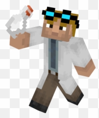 The Story Behind Minecraft - Cold Scientist Minecraft Skin Emoji,Minecraft Villager Emotions