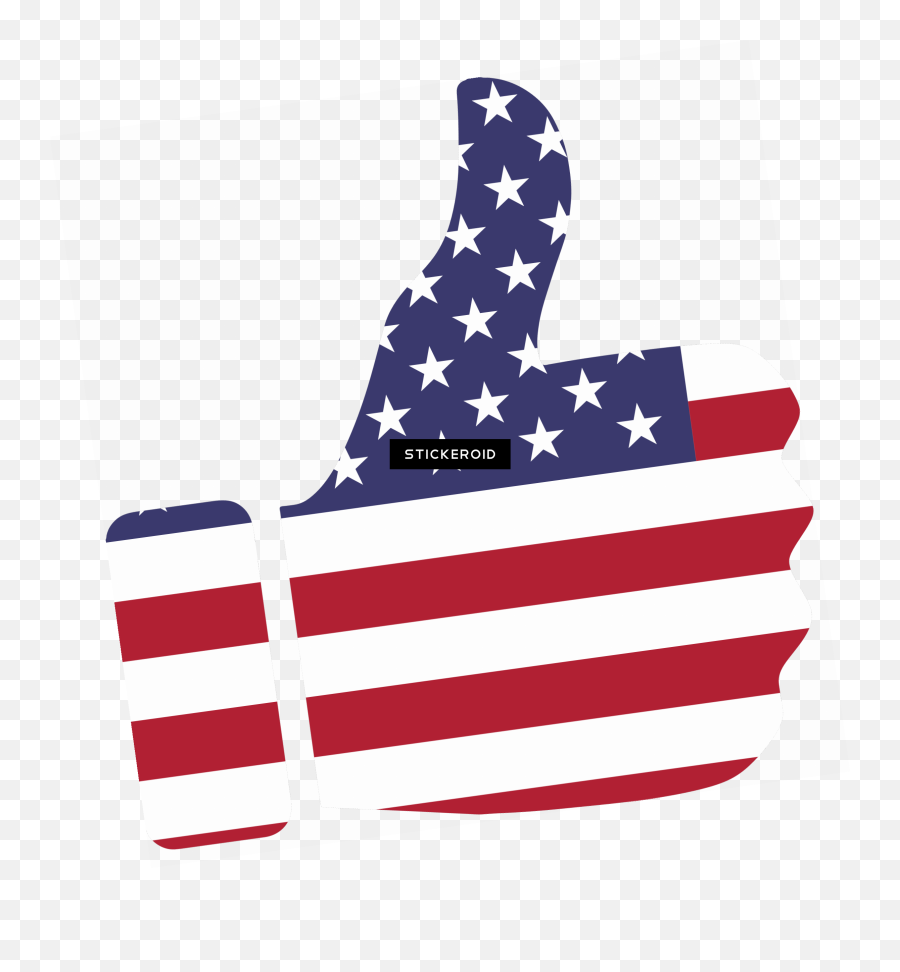 Bandera Estados Unidos Clipart - American Flag Cartoon With No Background Emoji,Emoji Bathing Suit Arrow Up