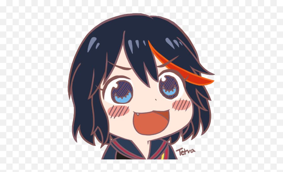 Pin - Kill La Kill Chibi Emoji,Emoji Tetra