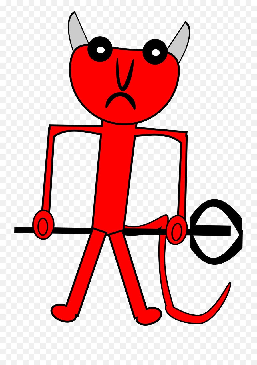 Free Photo Devil Hell Angry Unhappy Hot Trident Red Demon - Angry Cartoon With Devil Emoji,Evil Emoji Gif