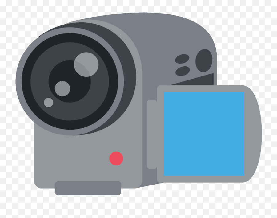 Video Camera Emoji Clipart - Emoji Video Png,Video Emoji