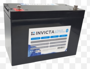 Invicta 12v 100ah Lithium Battery With - Invicta Lithium Series 12v 125ah Bluetooth Emoji,Emoji Pop Car Plug Battery