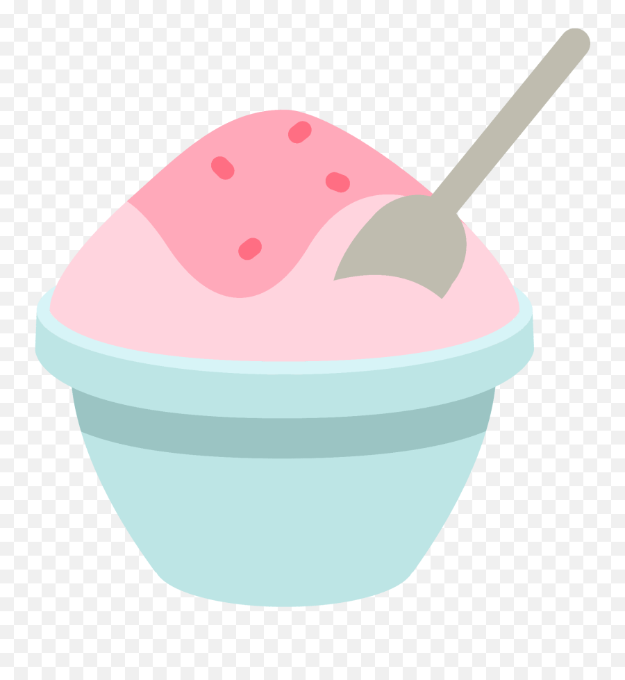 Shaved Ice Emoji Clipart Free Download Transparent Png,Cake Flan Ice Cream Emoji