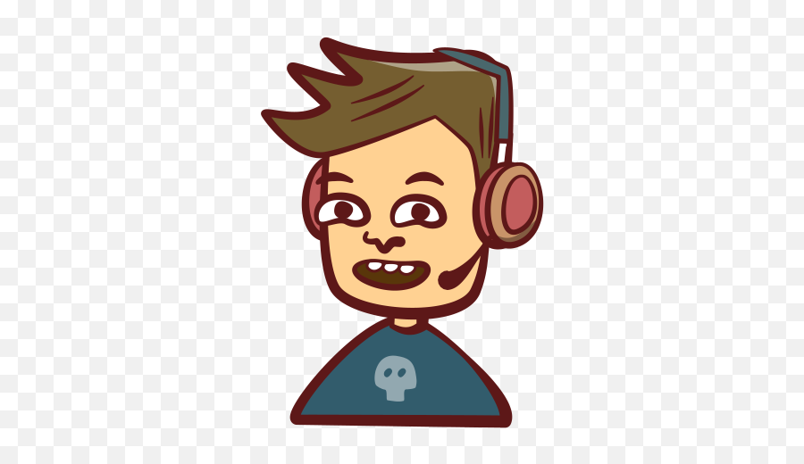 Ícone Gamer Avatar Livre De People - Avatar Gamer Emoji,Emoticons De.mergulhador