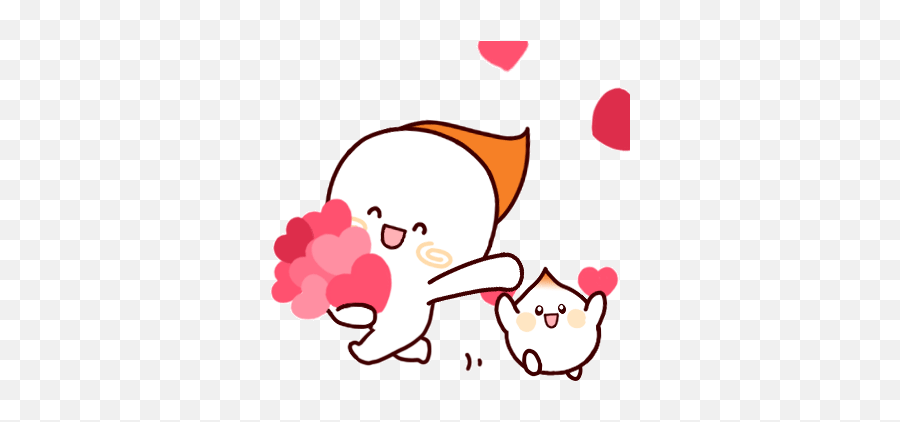 Cute Gif Animation Line Sticker - Fictional Character Emoji,Animated Emoticons, Sugar High Squirrel