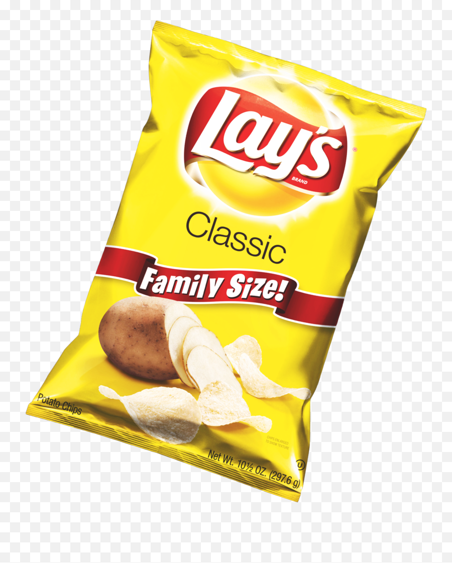 Chips Lays Snack Food Yellow Sticker By Themariameep - Potato Chip Emoji,Potato Chip Emoji