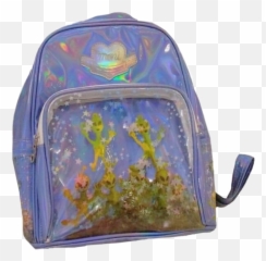 Backpack Aliens Sticker - For Teen Emoji,Emoji Bookbags
