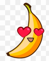 Banana Animated - Gif I Love Banana Emoji,Banana Emoticon Gif
