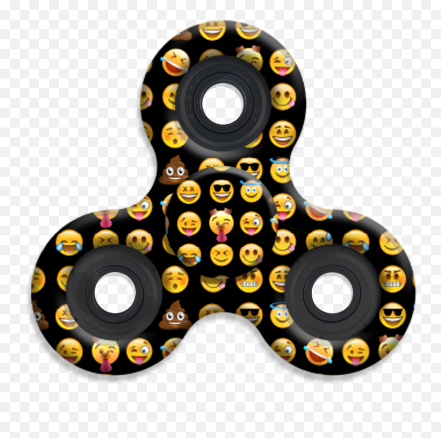 Spinner Squad Emoji Print Fidget - Coolest Fidget Spinners,Cool Emoji