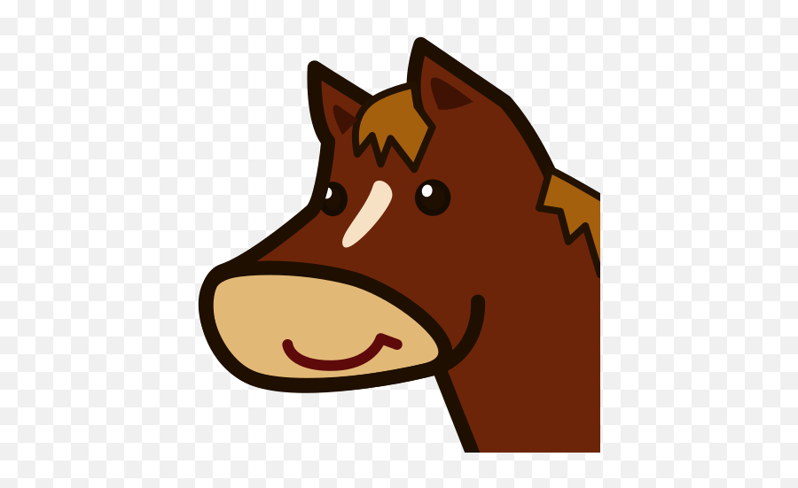 Horse Face - Animated Horse Face Emoji,Horse Emojis