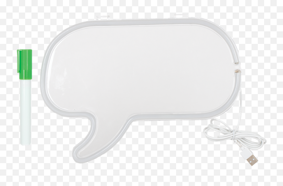 Neon Speech Bubble Message Light Frame - Portable Emoji,Speech Bubble With Emojis In It