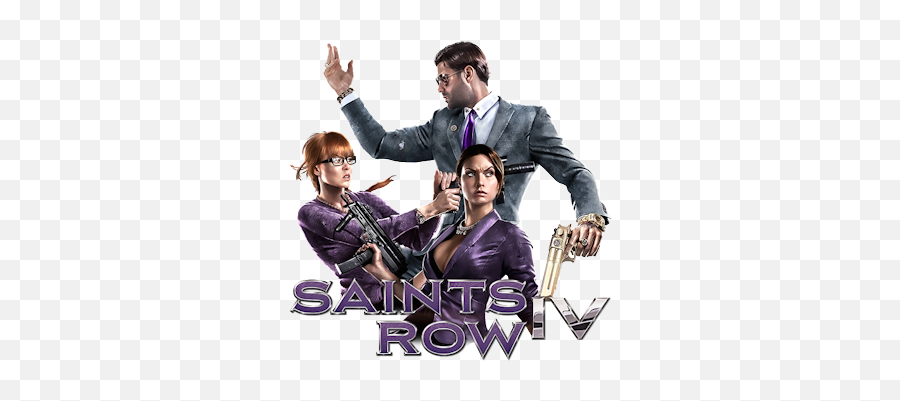 Saints Row Iv Logo - Saints 4 Row Poster Emoji,Saints Row Emoticons