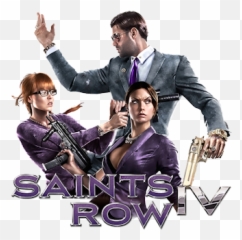 Saints Row Iv Logo - Saints 4 Row Poster Emoji,Saints Row Emoticons