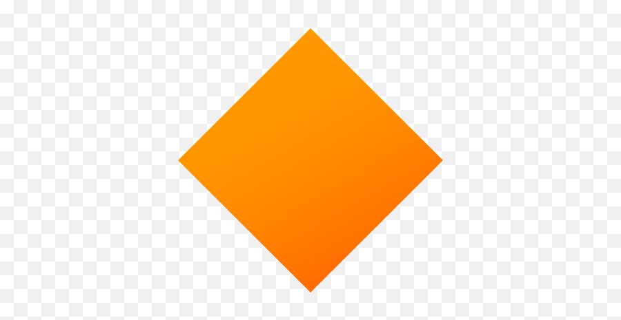 Emoji Small Orange Diamond Wprock - Orange Diamond Emoji,Iphon Emojis Small