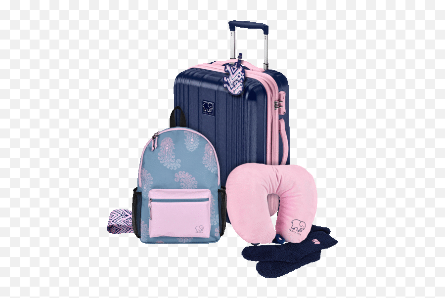 Market - Ivory Ella By Conair 6 Piece Spinner Travel Set Emoji,Emojis Drawstring Backpack Bags With Polyester Material Sport String Sling Bag