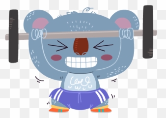 Koala Emoji For Ree On Behance - Koala In The Gym,Koala Emoji Png