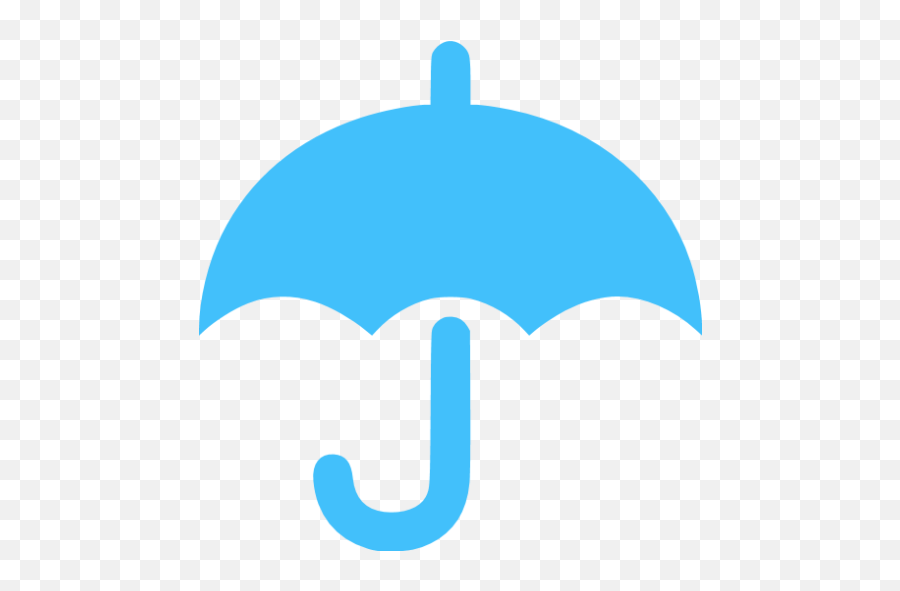 Caribbean Blue Umbrella Icon - Free Caribbean Blue Umbrella Red Umbrella Icon Png Emoji,Download Umbrella Emoticon