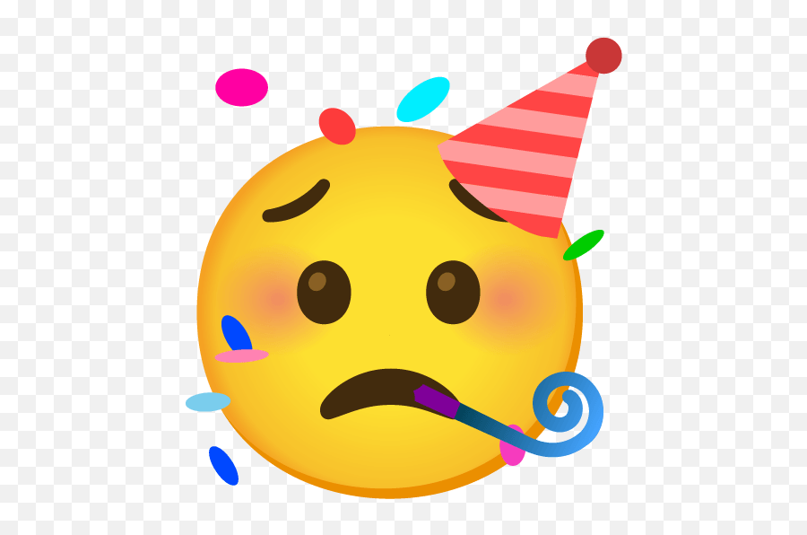 Cam Jones - Party Emoji Face,Twitter Pinned Emoticon