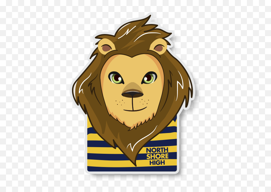 Mean Girls Stickers - Animal Figure Emoji,Emoji Iphone Lion Face