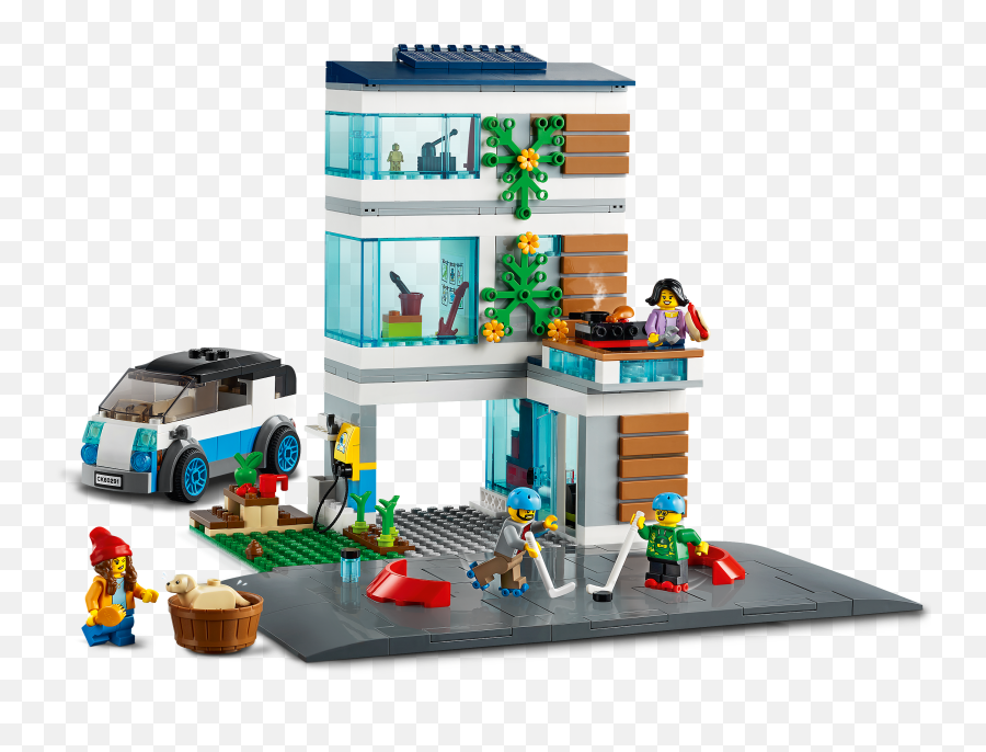Family House 60291 - Casa Lego City Emoji,Lego Dogs Emojis