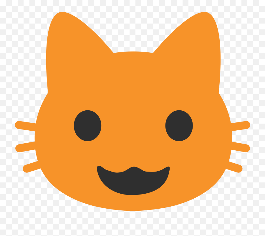 Open - Android Cat Emoji,Cat With Hand Emoji