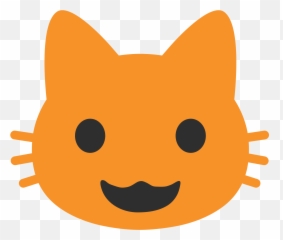 Open - Android Cat Emoji,Cat With Hand Emoji