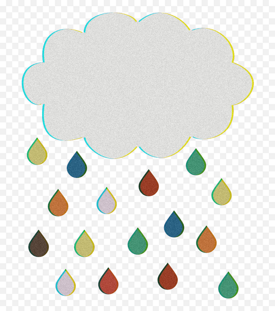 Cloud Clouds Rain Rainy Raindrop - Vertical Emoji,Rainy Emoji