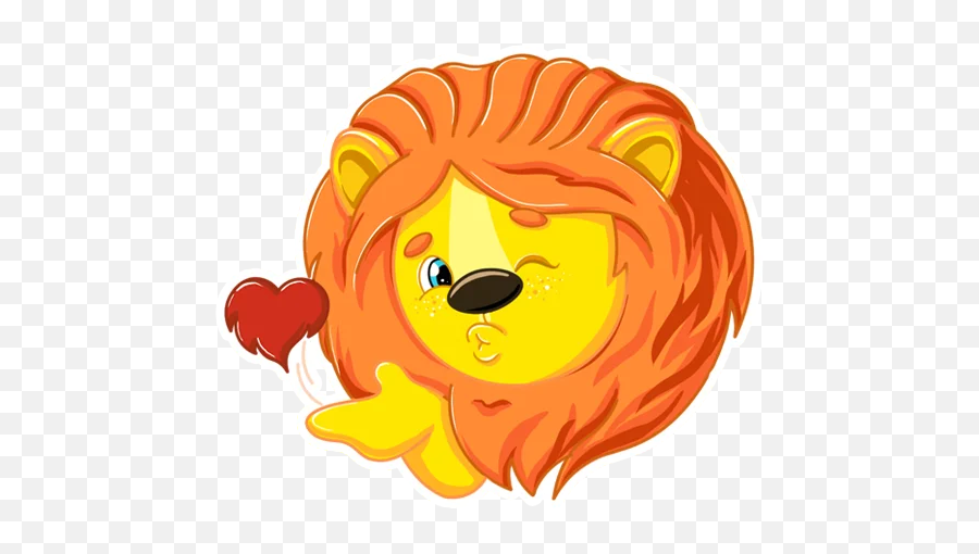 Lion Sticker Wastickerapps U2013 Apps On Google Play - Happy Emoji,Pusheen Emotions