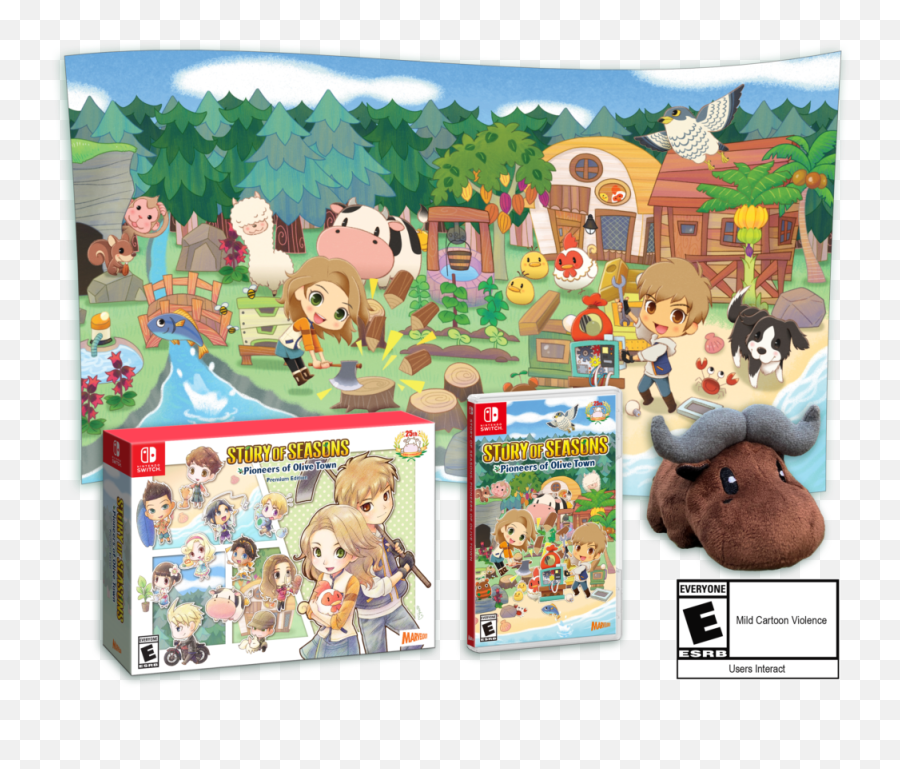 Story Of Seasons Pioneers Of Olive Town - Xseed Games Store Emoji,Harvest Moon Video Game Emoji