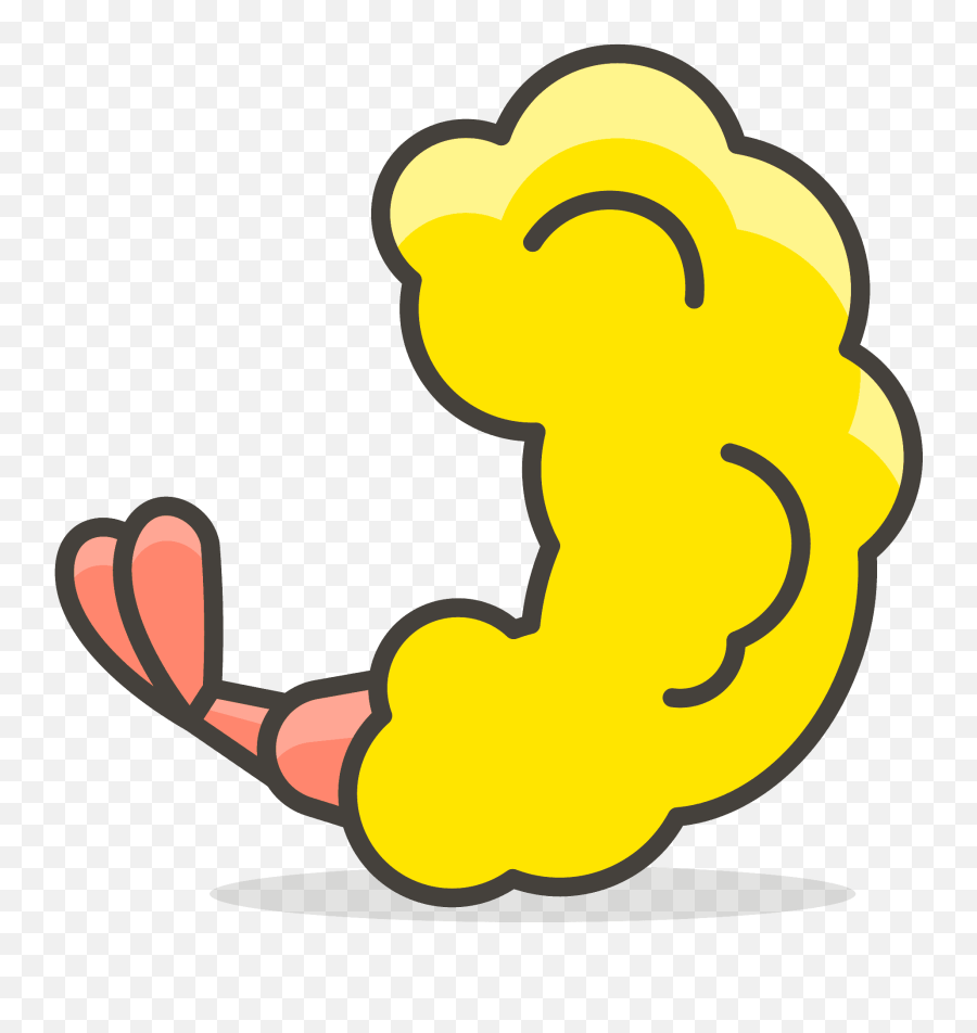 Fried Shrimp Emoji Icon Png Transparent Emoji,Chicken Coming Out Of Egg Emoji