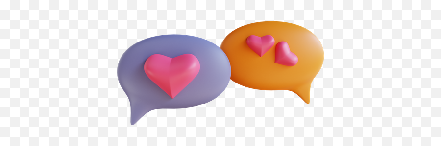 Premium Valentines Chat 3d Illustration Download In Png Obj Emoji,Devolp Emoji