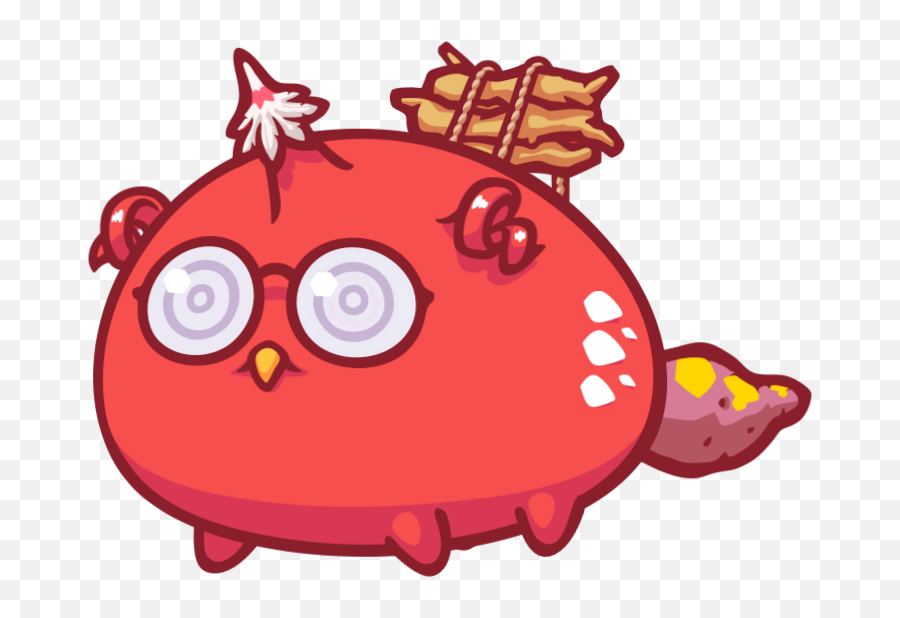 Axie 8553 Axie Marketplace Emoji,Spear Emoji