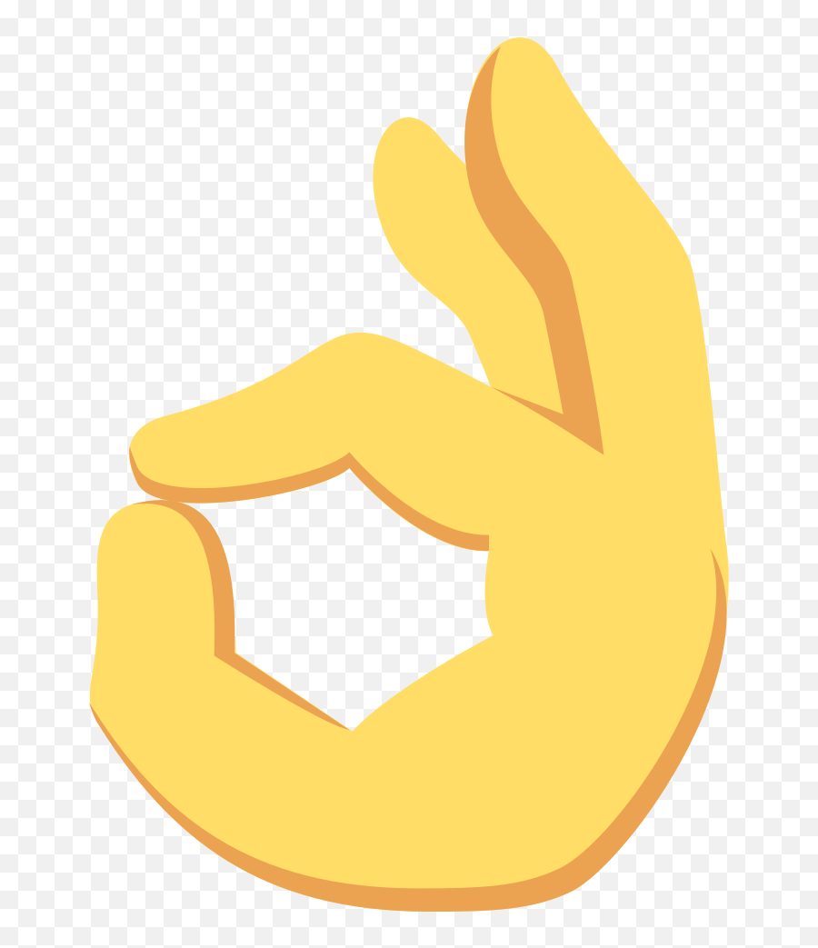 Download Meaning Emoji Ok Emojipedia Hand Png Free Photo,Emo Girl Emoji