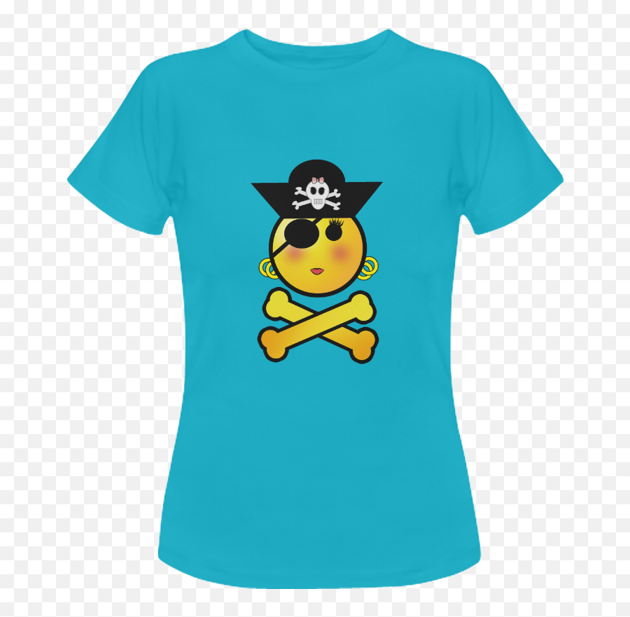 Pirate Emoticon - Short Sleeve Emoji,Emoji T Shirt Design