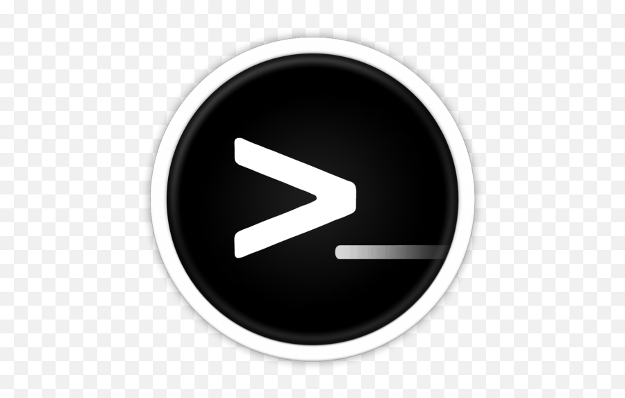 Terminal Icon Orb Os X Iconset Osullivanluke - Mac Terminal Icon Png Emoji,Terminal Emoji