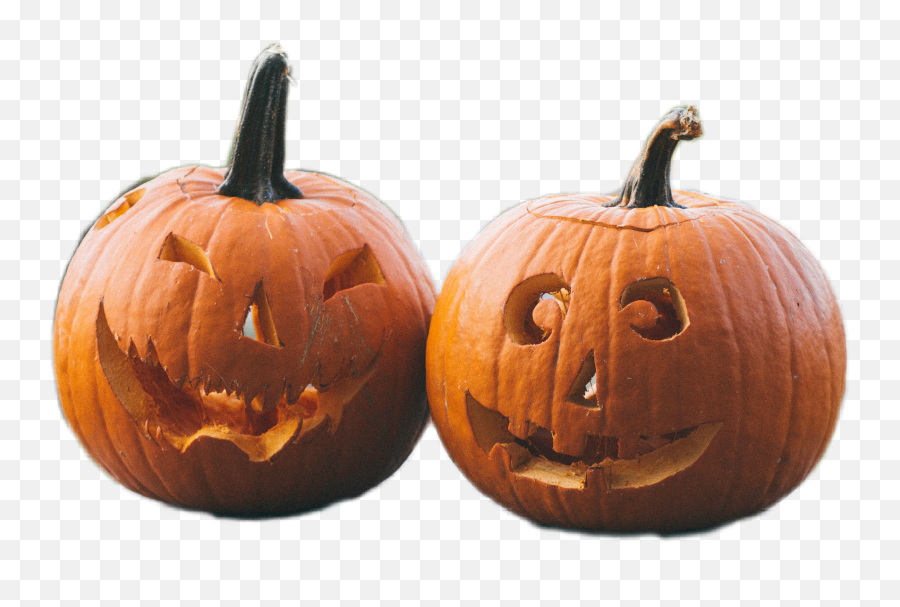 The Most Edited Halloweenstickers Picsart - Pumpkin Halloween Emoji,Laughing Emoji Pumpkin Carving
