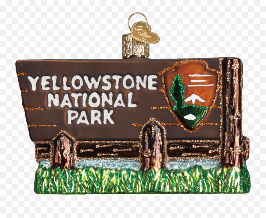 Yellowstone National Park Christmas Ornament Great Gift Emoji,Horse And Crystal Ball Emoji