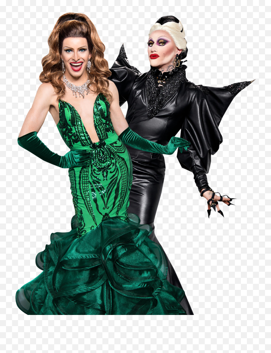 Joe Black And Veronica Green - Veronica Drag Race Uk Emoji,Emotions Dress