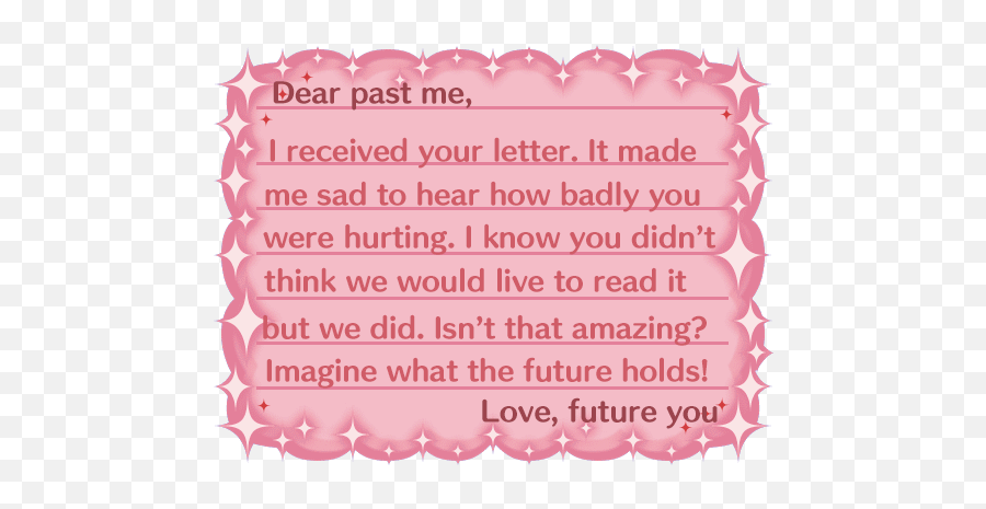 Cute Messages Kawaii Quotes - Animal Crossing Letter To Future Self Emoji,Animal Crossing Emoji